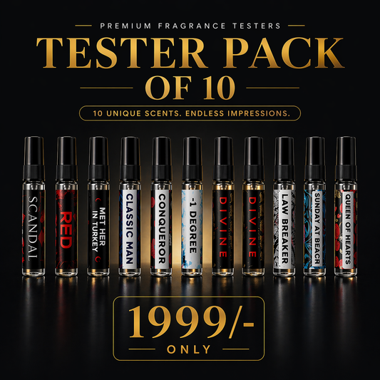 10 MINI POCKET PERFUME