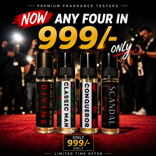 GET ANY FOUR POCKET PERFUME (6ML)