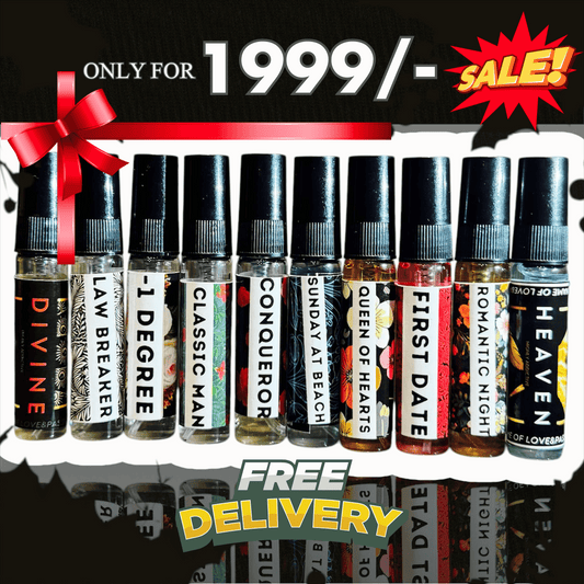 10 MINI POCKET PERFUME ( 6ML EACH ) BUDGET FRIENDLY✅