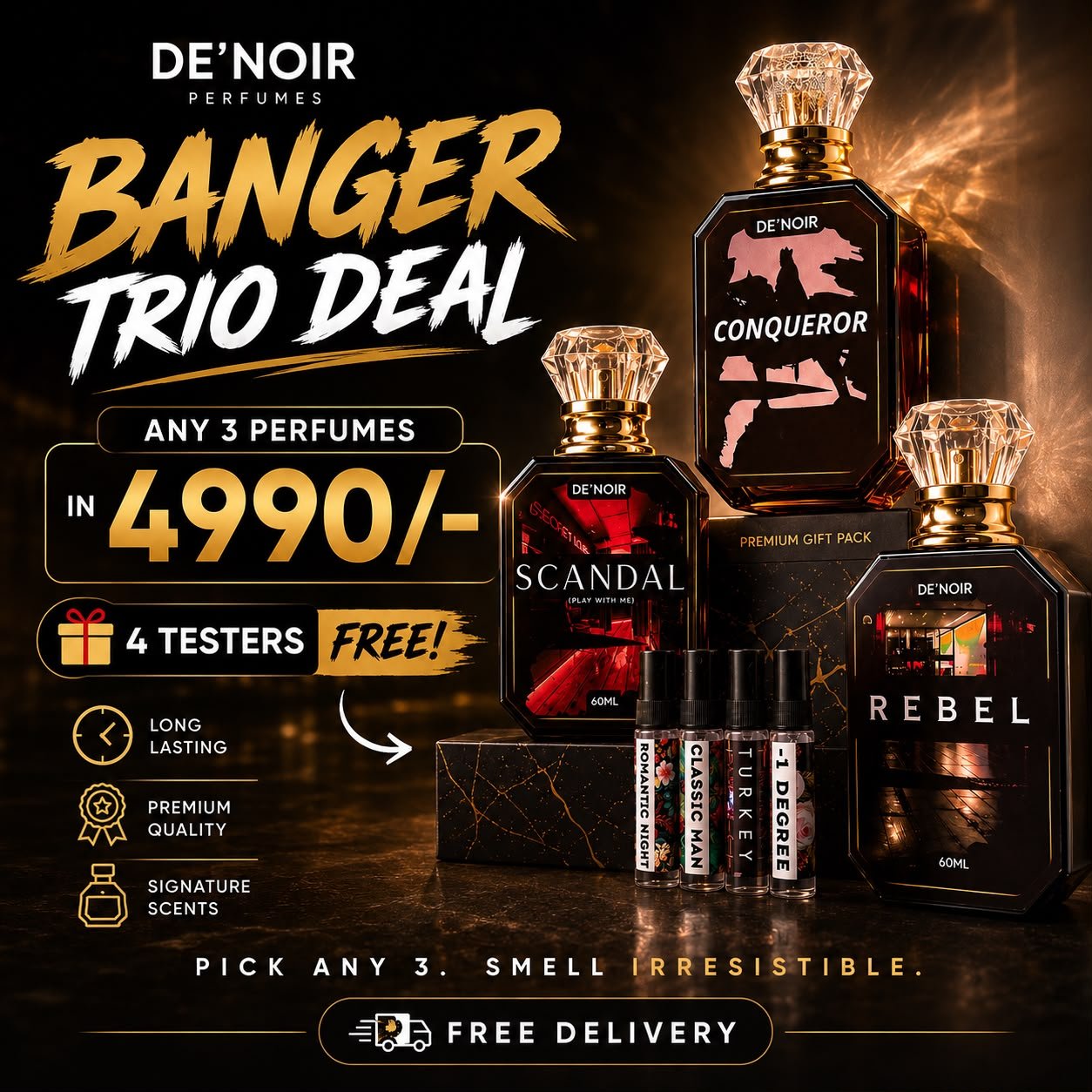 BANGER TRIO DEAL